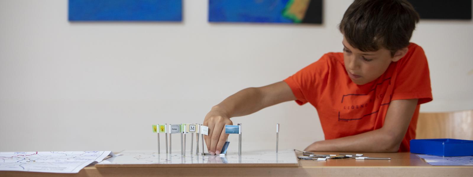 Schüler in der Lernphase